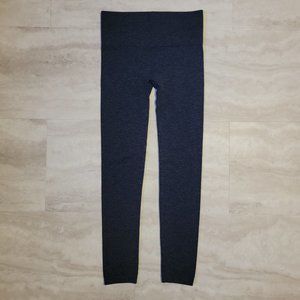One 5 One Womens Navy Blue Textured Top Yoga Pants Small